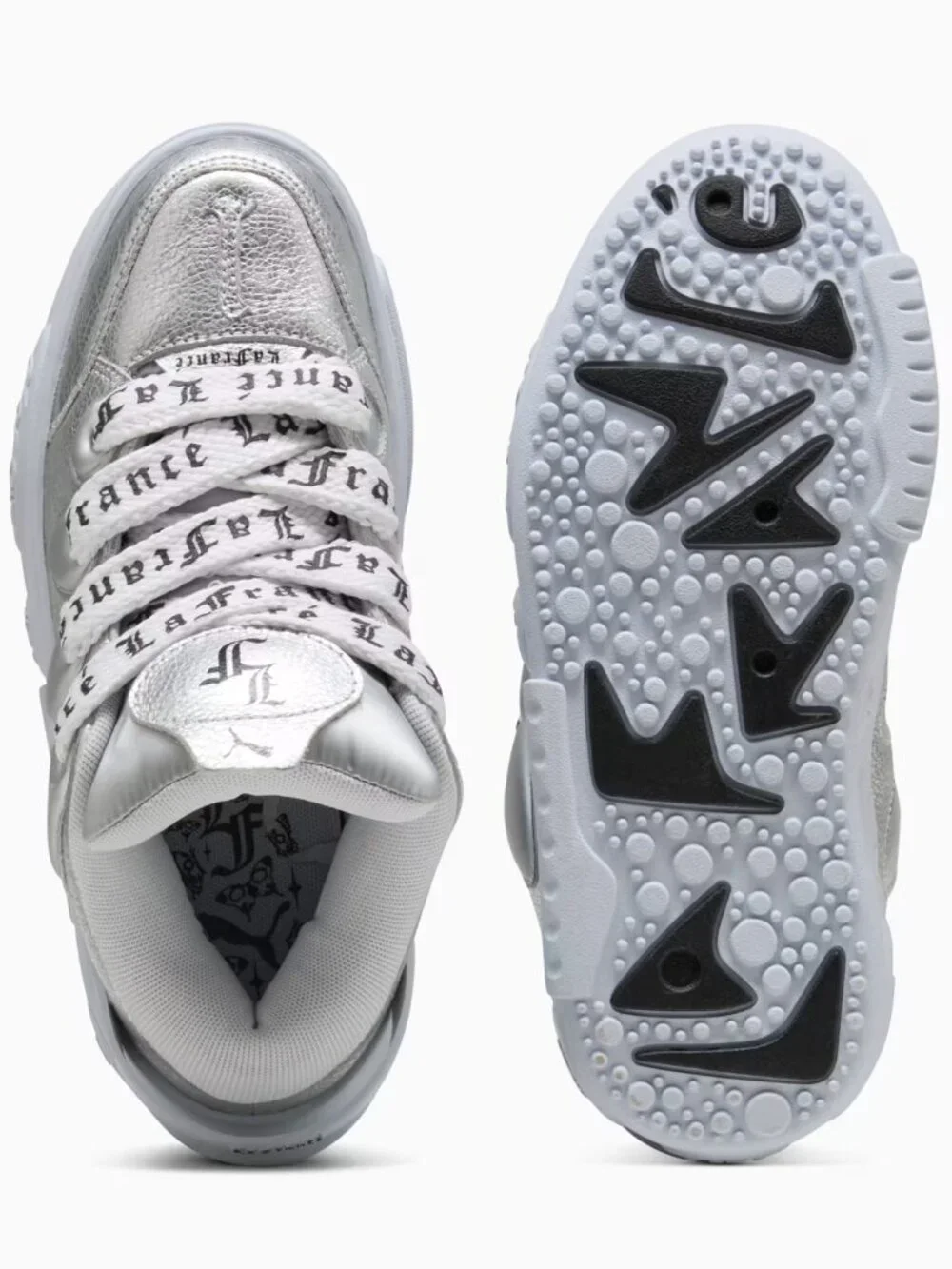 NEW Puma LaFrancé Jr Written in Chrome Pack - Silver Mist 311339-01  SZ-7